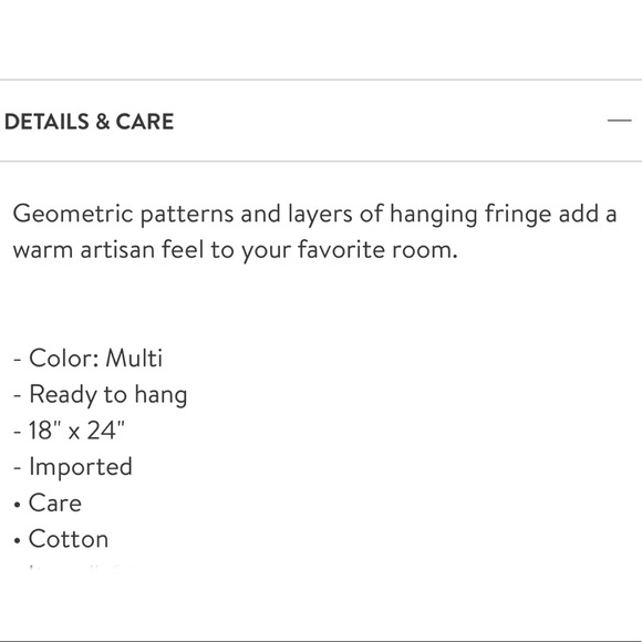 🌾 Concepts in Time Pyramid Fringe Woven Tapestry 🌾 - Picture 7 of 7